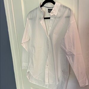 J. Crew Women’s relaxed fit White Button Down Shirt NWOT